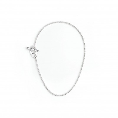 HERMÈS CHAINE D'ANCRE PUNK NECKLACE H124204B0038